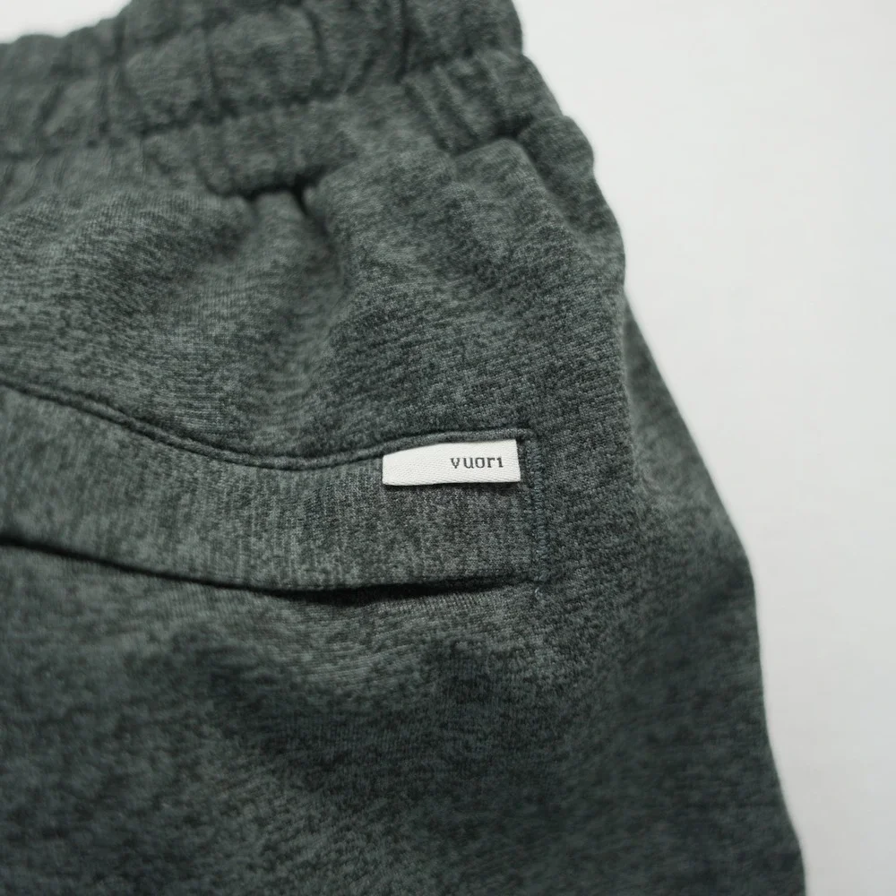 Vuori Ponto Performance Jogger Mens Charcoal Heather Grey Pants V438 M